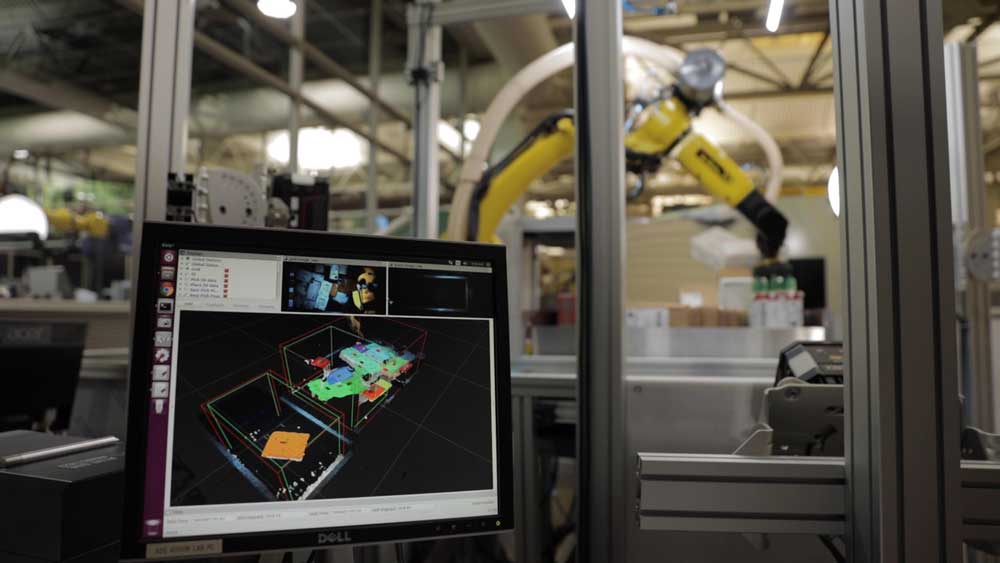 A Plus One Robotics industrial robot system