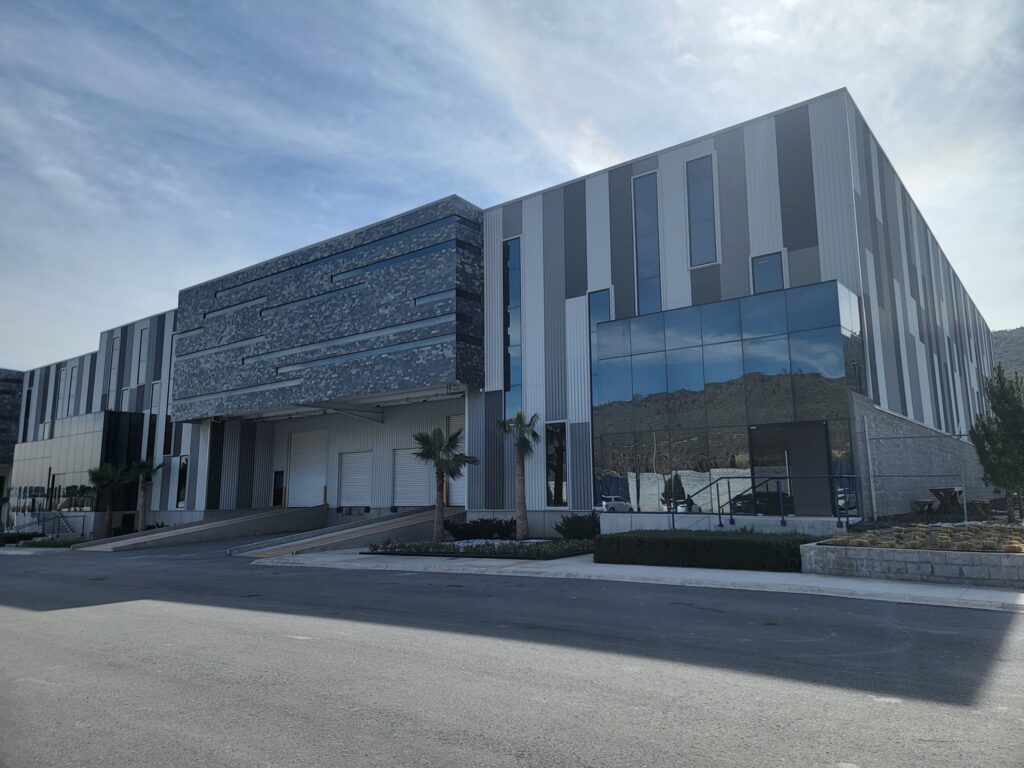 Front view of our automation development facility in Saltillo, Mexico